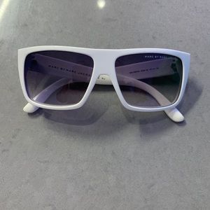 Marc Jacobs White Square-Shaped sunglasses